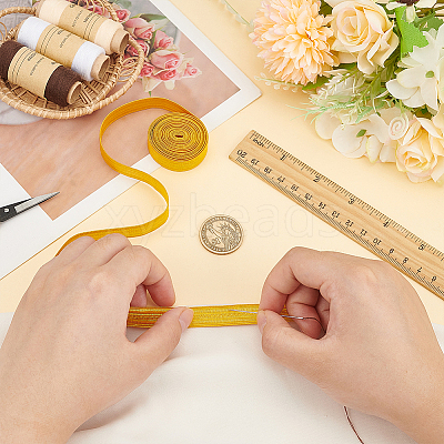 2M Metallic Yarn Ribbon SRIB-WH0011-220B-01-1