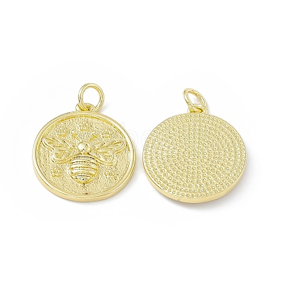 Rack Plating Brass Pendants LS-KK-B065-21G-1