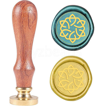 Wax Seal Stamp Set AJEW-WH0131-743-1