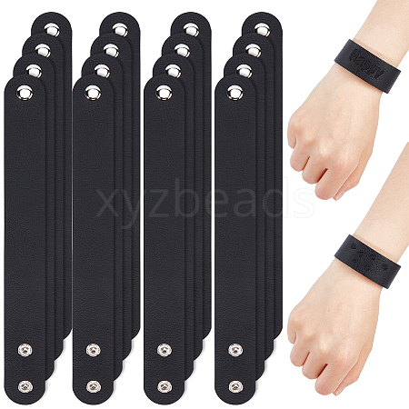 Leather Adjustable Cord Bracelet DIY-WH0002-28A-1