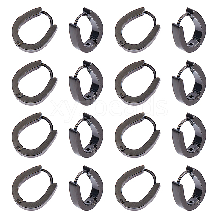 10 Pairs 304 Stainless Steel Hoop Earrings EJEW-UN0001-73-1