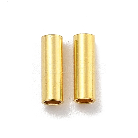 Brass Tube Beads KK-B120-03C-G-1