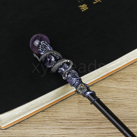 Natural Amethyst Magic Wand PW-WG94680-02-1