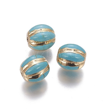 Synthetic Turquoise Beads G-F614-15G-02-1