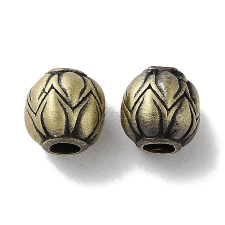 Tibetan Style Brass Beads KK-M284-63AB-1