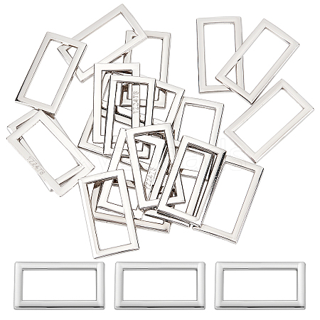 Gorgecraft 20Pcs Alloy Buckles DIY-GF0006-12B-1