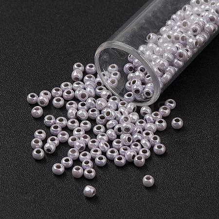 11/0 Grade A Round Glass Seed Beads SEED-N001-B-0485-1