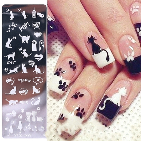 Paper Nail Art Stickers PW-WG392E0-05-1