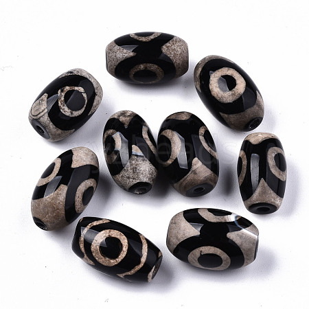 Tibetan Style dZi Beads TDZI-N001-012-1