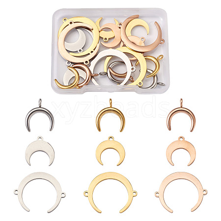 Stainless Steel Links Connectors & Pendants STAS-TA0004-53-1