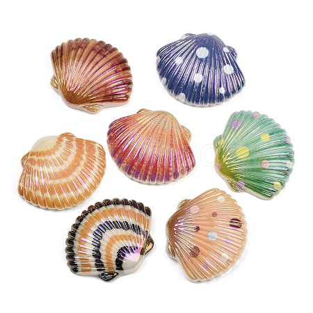 Opaque Resin Cabochons CRES-A060-06-1