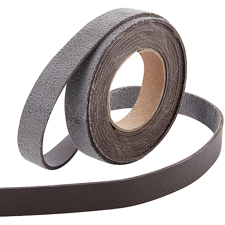 2M PVC Imitation Leather Ribbons SRIB-WH0011-126A-02-1