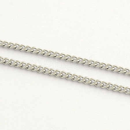 Tarnish Resistant 304 Stainless Steel Twisted Chains X-CHS-Q001-05-100m-1