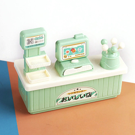 Mini Cashier Playing House Plastic Mini Model PW-WGCCB38-02-1