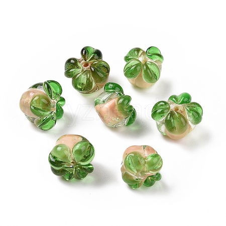 Handmade Lampwork Fruit Beads LAMP-C004-06B-1