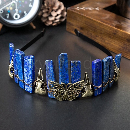 Natural Lapis Lazuli Headband PW-WGEF7A0-04-1