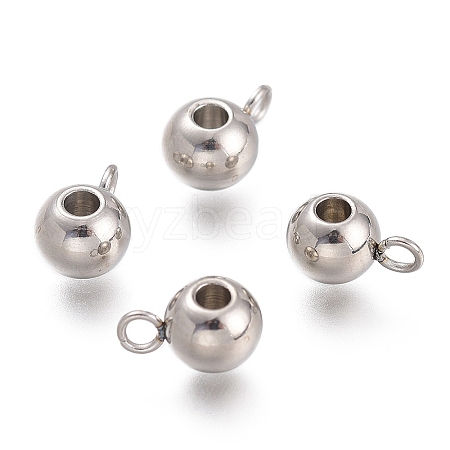 Tarnish Resistant 304 Stainless Steel Tube Bails LS-STAS-O130-02-1