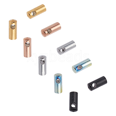 PVD Vacuum Plating 304 Stainless Steel Cord Ends STAS-UN0010-53-1