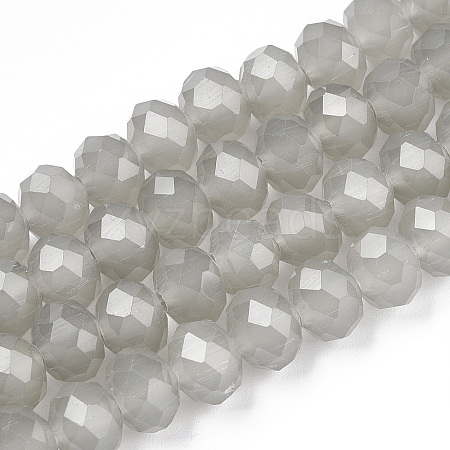 Glass Beads Strands EGLA-A044-J1mm-D10-1