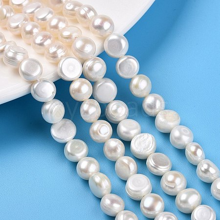 Natural Cultured Freshwater Pearl Beads Strands PEAR-N014-07J-02-1