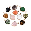 Natural & Synthetic Mixed Stone Pendants KK-N254-180G-1