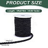 10M Flat Braided PU Leather Cord WL-WH0002-01-2