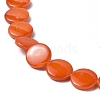 Spray Painted Natural Freshwater Shell Beads Strands SHEL-C003-05A-3