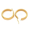 202 Stainless Steel Hoop Earrings X-EJEW-H003-38G-04-2