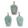 Natural Mixed Stone Pendants G-G004-06A-M02-2