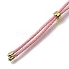 2.5MM Adjustable Braided Nylon Cords Necklace Making FB-CBAA152-02G-35-2