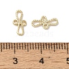 Brass Connector Charms KK-K383-28G-3