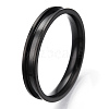 201 Stainless Steel Grooved Finger Ring Settings RJEW-TAC0017-4mm-05B-2