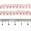 Transparent Glass Beads EGLA-A035-T6mm-D20-5