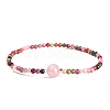 Natural Tourmaline Beaded Bracelets PW-WG613CF-01-6