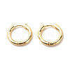 Brass Tubular Hoop Earrings for Women EJEW-G306-01G-1