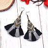 Tassel Earrings Ethnic Style Fringe Ear Drops Women's Ear Hooks PF3468-4-1