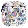 50Pcs PVC Paper Stickers PW-WG92652-01-1