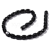 Natural Golden Sheen Obsidian Beads Strands G-F781-A10-01-3