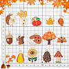 60Pcs 15 Styles Thanksgiving Day Alloy Enamel Pendants ENAM-PH0002-88-2