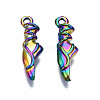 Rainbow Color Alloy Pendants PALLOY-N163-109-NR-2