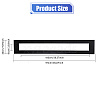 Rectangle PVC Hollow Out Painting Stencils TOOL-WH0155-67-2