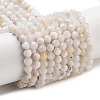 Natural Rainbow Moonstone Beads Strands X-G-G161-A01-03-1