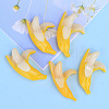 Banana Resin Decoden Cabochons CRES-CJ0001-13-4