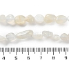 Natural White Moonstone Beads Strands G-P497-01C-65-5