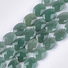 Natural Green Aventurine Beads Strands G-S354-12-1