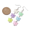 Acrylic Dangle Earrings EJEW-JE05751-02-3