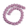 Synthetic Coral Dyed Carved Beads Strands CORA-K009-05A-03-2