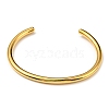 Ion Plating(IP) 304 Stainless Steel Simple Thin Cuff Bangles BJEW-P296-02G-6