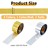 SUPERFINDINGS 2 Rolls 2 Colors Stamping Hot Foil Paper DIY-FH0006-86-2