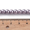 Eco-Friendly Dyed Glass Pearl Round Beads Strands HY-A008-6mm-RB116-4